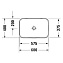 Раковина накладная Duravit Happy D.2 2359601300 60х40см