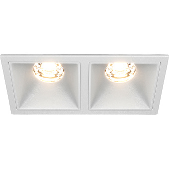 Светильник точечный встраиваемый Maytoni Alfa LED DL043-02-10W3K-D-SQ-W 20Вт LED