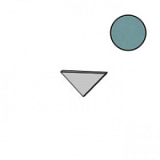 Вставка Atlas Concord Италия Prism A409 Dusk Corner A.E. 1,4х1,4см 0,004кв.м.