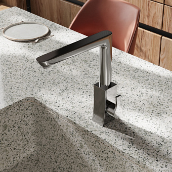 Смеситель для кухни WASSERKRAFT Berkel 4807 поворотный излив хром