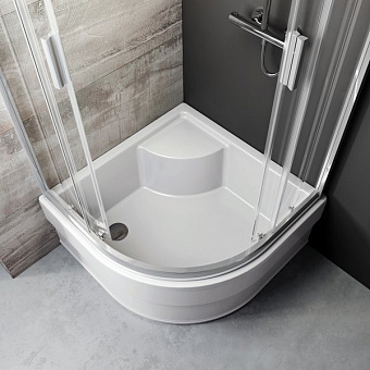 Угловое ограждение RAVAK Blix BLCP4 3B270140Z1 175х90см стекло белый