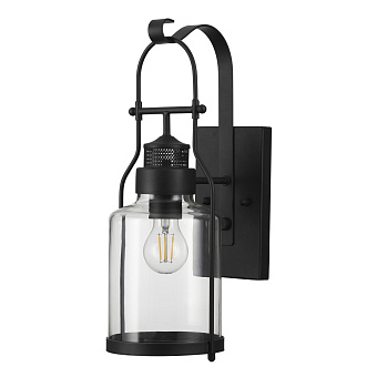 Светильник фасадный Odeon NATURE 4835/1W 60Вт IP44 E27 чёрный