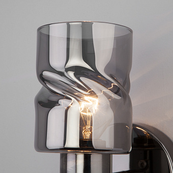 Светильник настенный Eurosvet ANSA 20120/1 чёрный жемчуг 40Вт E14