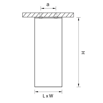 Светильник потолочный Lightstar Rullo 216597 50Вт GU10