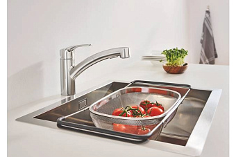 Смеситель для кухни GROHE Eurosmart 30305001 выдвижной излив хром