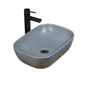 Раковина накладная MELANA 320328MG-805 46х33см