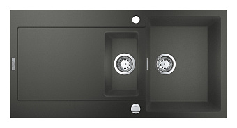 Мойка кухонная GROHE K500 31646AT0 100х50см серый