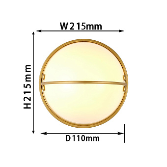 Бра Favourite Radius 2935-2W 6Вт G9 LED
