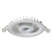 Светильник точечный встраиваемый Arte Lamp SIRIO A7203PL-2WH 6Вт LED