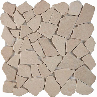 Мозаика PIXEL Каменная PIX261 Cream marfil мрамор 28х28см 0,78кв.м.