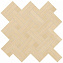 Керамическая мозаика Atlas Concord Италия NID AAOO Nid Light Mosaico Intreccio 35х35см 0,49кв.м.