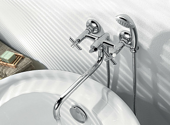 Смеситель для ванны LEMARK Practica LM7551C хром
