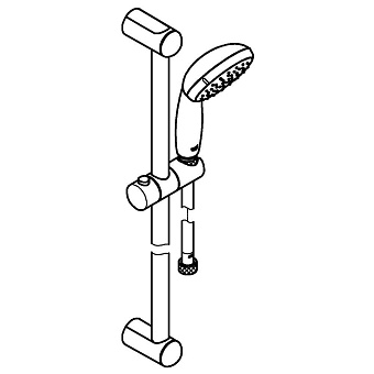 Душевой гарнитур GROHE Tempesta New 27598001 хром