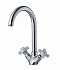 Смеситель для кухни Maxonor MN4118 поворотный излив хром