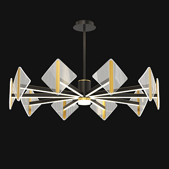 Люстра потолочная ImperiumLOFT Keen 219453-23 95Вт 10 лампочек LED