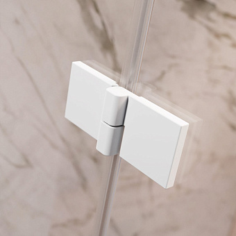 Боковая стенка душевого угла RADAWAY Essenza Pro White S1 90 200х90см стекло прозрачное