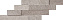 Керамическая мозаика Atlas Concord Италия Brave A1F2 Pearl Brick 3D 59х29см 0,684кв.м.