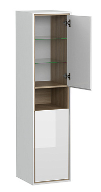 Пенал подвесной CERSANIT LOUNA SP-SL-LOU/Wh 36х35х140см белый