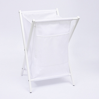 Корзина для белья WASSERKRAFT Nau WB-773-L белый 112л