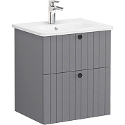 Тумба с раковиной VITRA Root Groove 69417 47х60,5х67см