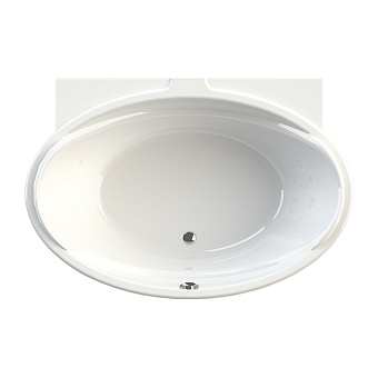 Ванна акриловая RADOMIR Лагуна 1-01-4-0-1-026К 185х124см пристенная