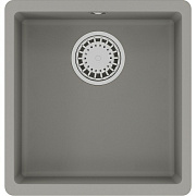 Мойка кухонная LEMARK SINARA 400-U 9910063 42х40см грей