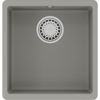 Мойка кухонная LEMARK SINARA 400-U 9910063 42х40см грей