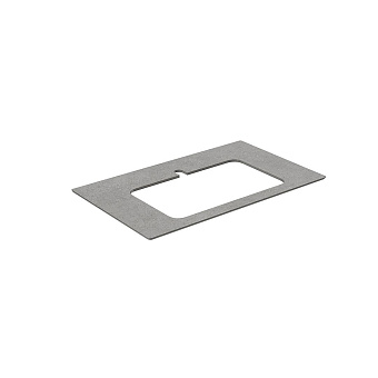 Столешница KERAMA MARAZZI Plaza Next PL2.DL500900R\80 Керамогранит 48х80см Фондамента серый