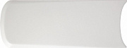 Настенная плитка WOW Boho 118219 Tear White Matt 10х25см 0,63кв.м. матовая