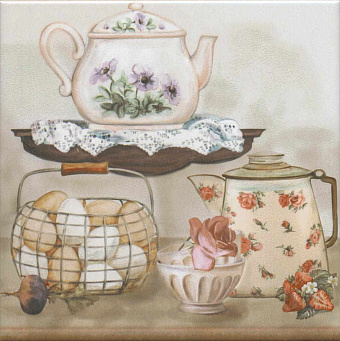 Декор KERAMA MARAZZI Пикарди HGD\A244\17000 Кухня 15х15см 0,855кв.м.