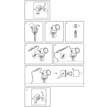 Светильник грунтовый Maytoni Scope O025FL-01B 20Вт IP65 GU10