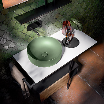 Раковина накладная Kerasan Nolita 534411 40х40см