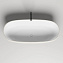 Ванна каменная SALINI GRECA 103121MRH S-Stone матовая 180х80см отдельностоящая