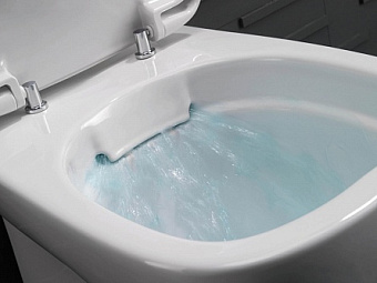 Унитаз подвесной GEBERIT MyDay Rimfree 201460600 безободковый без сиденья