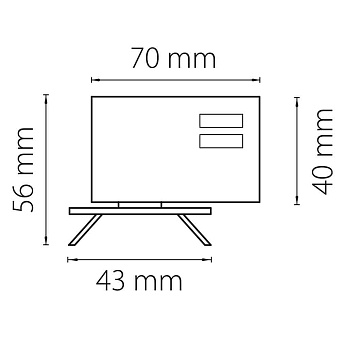 Адаптер для трека Lightstar 594026