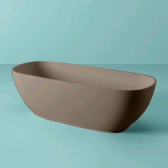 Ванна каменная ArtCeram Hoop ACW002 41 170х70см отдельностоящая