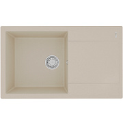 Мойка кухонная LEMARK IMANDRA 840 9910032 50х84см бежевый