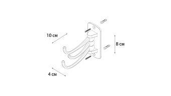 Крючок FIXSEN ANTIK FX-61105C античная латунь