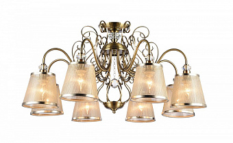 Светильник потолочный Freya Driana FR2405-PL-08-BZ 40Вт E14