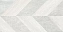 Настенная плитка Global Tile Silvia GT44VG белый/чёрный 25х50см 1,375кв.м. матовая