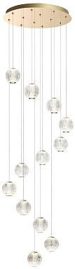 Люстра каскадная Odeon CRYSTAL 5008/56L 56Вт 1 лампочек LED
