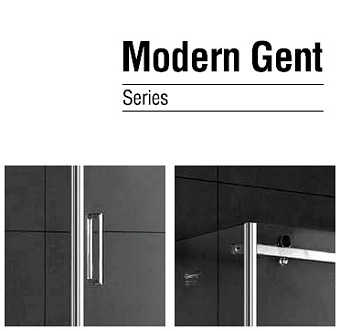 Душевая дверь Gemy Modern Gent S25191B 200х150см стекло прозрачное