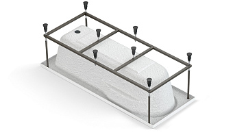 Каркас под ванную CERSANIT SANTANA K-RW-SANTANA*170n 161см