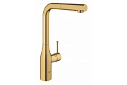 Смеситель для кухни GROHE Essence New 30270GN0 выдвижной излив золото
