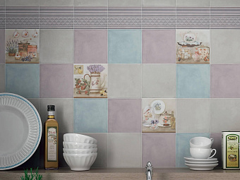 Вставка KERAMA MARAZZI Пикарди HGD\A243\17000 Кухня 15х15см 0,023кв.м.