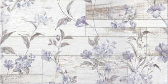 Декор Global Tile San Remo GT15VG белый 25х50см 1,375кв.м.