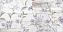 Декор Global Tile San Remo GT15VG белый 25х50см 1,375кв.м.