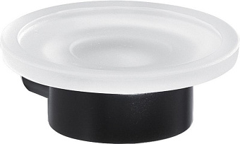 Мыльница Gedy Pirenei PI11(14) чёрный матовый