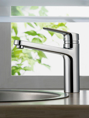 Смеситель для кухни IDEAL STANDARD CERAPLAN III B0952AA поворотный излив хром