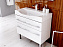 Тумба с раковиной AQWELLA Milan Mil.01.10/2n/W 50,5х100х85см